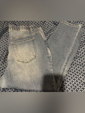 d.jeans Blue Stretch Denim Capri's